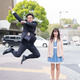 Image for article titled Photos: Jumping Japanese businessmen show their daughters how to defy stereotypes